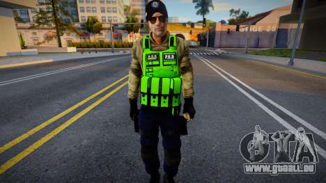 Policier de PNB ANTIGUA V1 pour GTA San Andreas