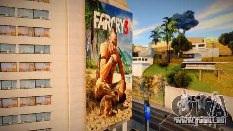 Far Cry Series Billboard v3 für GTA San Andreas