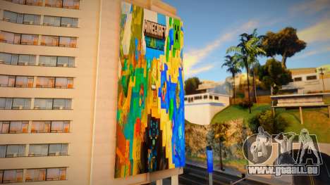 Minecraft Billboard v2 für GTA San Andreas