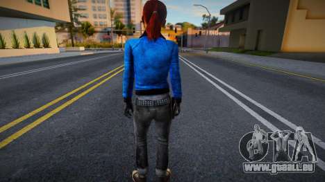 Zoe (Blaues Leder) aus Left 4 Dead für GTA San Andreas