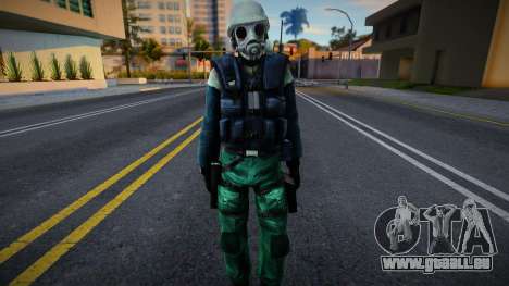 SAS (HL2 Metro Cop) from Counter-Strike Source für GTA San Andreas