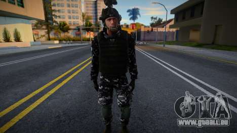 Soldat aus Comando del Sebin für GTA San Andreas