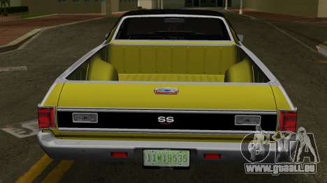 Chevrolet El Camino SS 70 pour GTA Vice City