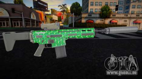 Heavy Rifle M4 from GTA V v30 pour GTA San Andreas