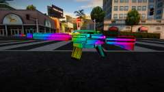M4 Multicolor pour GTA San Andreas