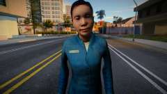 FeMale Citizen from Half-Life 2 v4 für GTA San Andreas