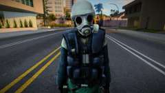 SAS (HL2 Metro Cop) from Counter-Strike Source pour GTA San Andreas