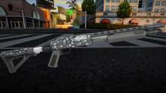 Pump Shotgun (Bones Finish) v1 für GTA San Andreas