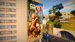 Far Cry Series Billboard v3 für GTA San Andreas