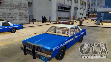 1987 Ford LTD Crown Victoria NYPD v1 pour GTA 4