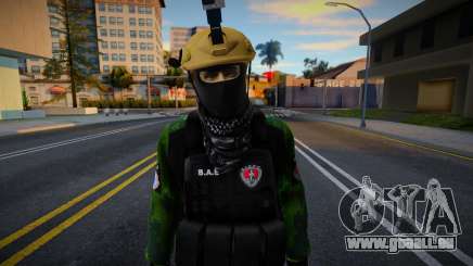 Venezolanischer Soldat von DEL BAE V1 für GTA San Andreas