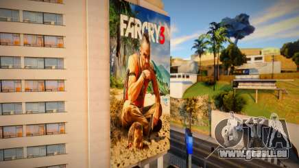 Far Cry Series Billboard v3 für GTA San Andreas