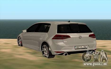 Volkswagen Golf VII 2012 für GTA San Andreas