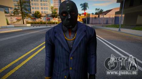 Black Mask Thugs from Arkham Origins Mobile v3 pour GTA San Andreas