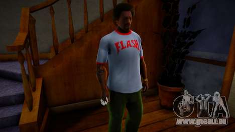 Flash Gordon Flash Shirt Mod für GTA San Andreas