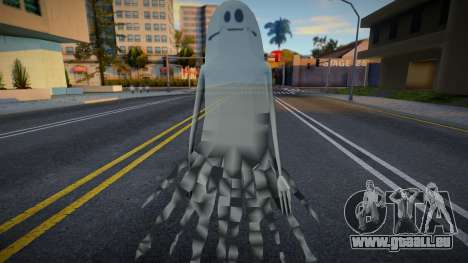Ghost (Haut) für GTA San Andreas