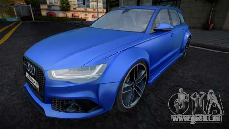 Audi RS6 (Holiday) für GTA San Andreas