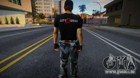Ellis (Left 4 Dead Fan Boy) de Left 4 Dead 2 pour GTA San Andreas