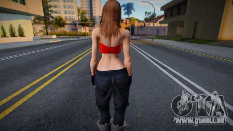 Red Swag Girl v1 für GTA San Andreas