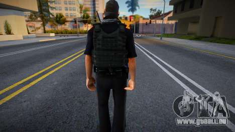 Police Officer Uniform LAPD für GTA San Andreas