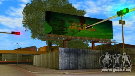 Azadi March Billboards pour GTA Vice City