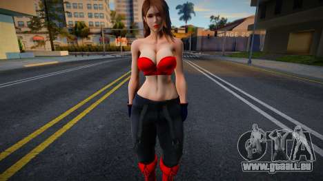 Red Swag Girl v3 für GTA San Andreas