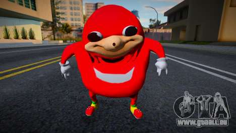 Ugandan Knuckles [Red] für GTA San Andreas