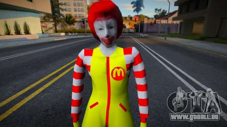 Filipino Ronald McDonald pour GTA San Andreas