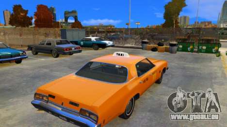 Oldsmobile Delts 88 1973 Taxi NYC pour GTA 4