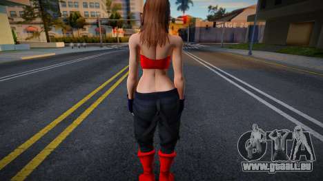 Red Swag Girl v3 pour GTA San Andreas