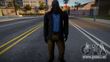 Black Mask Thugs from Arkham Origins Mobile v4 für GTA San Andreas