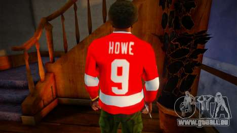 Ferris Buellers Day Off Detroit Red Wings Jersey pour GTA San Andreas