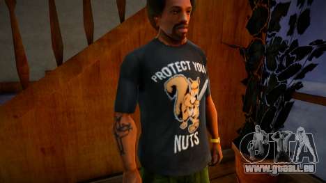 Protect Your Nuts Shirt Mod für GTA San Andreas