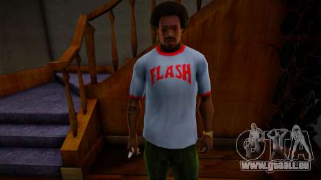 Flash Gordon Flash Shirt Mod pour GTA San Andreas