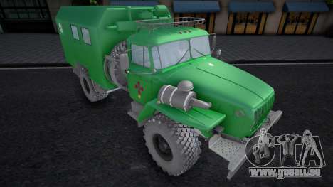 Oural - 43206 Ambulance militaire AS-43 pour GTA San Andreas