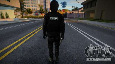Soldat von DEL SEBIN V4 für GTA San Andreas