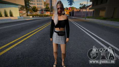 Mädchen in Zivil v9 für GTA San Andreas