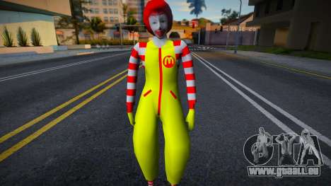 Filipino Ronald McDonald pour GTA San Andreas