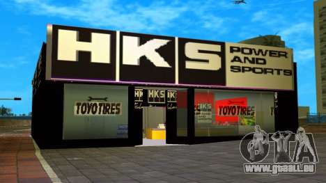 HKS Tuning Shop v2.0 pour GTA Vice City