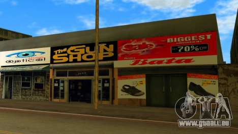 New Shops v2 pour GTA Vice City