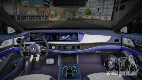 Mercedes-Benz S63 AMG (Holiday) für GTA San Andreas