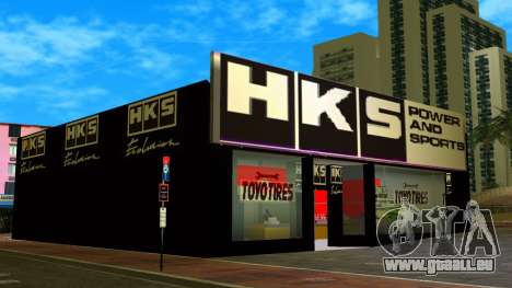 HKS Tuning Shop v2.0 für GTA Vice City