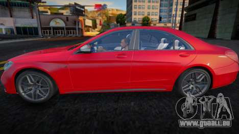 Mercedes-Benz S63 AMG (Holiday) pour GTA San Andreas