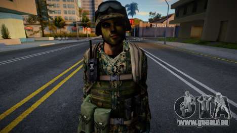 Soldat américain de Battlefield 2 v4 pour GTA San Andreas