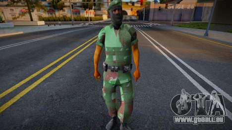 Soldat indonésien v3 pour GTA San Andreas