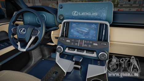 Lexus LX600 2022 (3dnion) pour GTA San Andreas