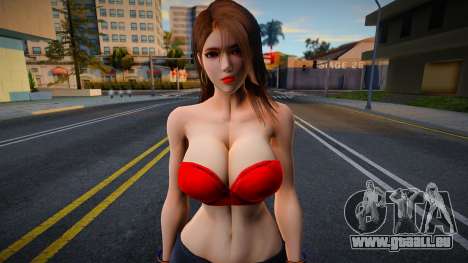 Red Swag Girl v3 für GTA San Andreas