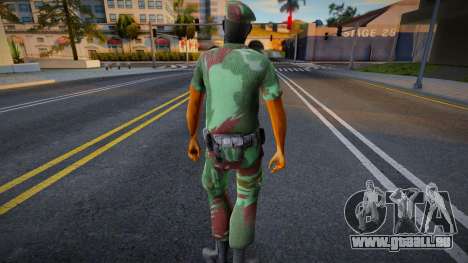 Indonesischer Soldat v3 für GTA San Andreas