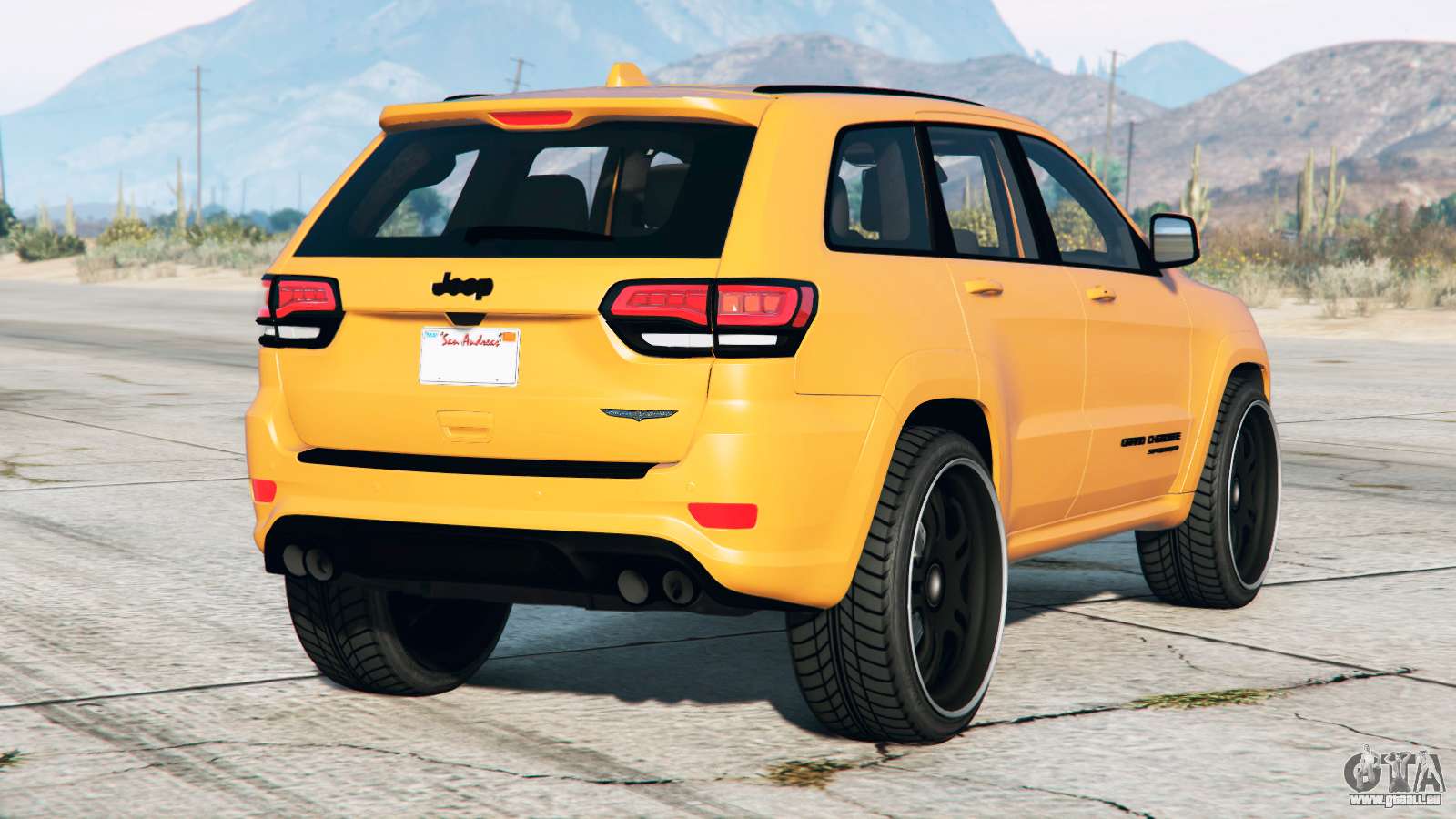 Jeep Grand Cherokee Trackhawk Wk2 2018〡add On Pour Gta 5