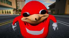 Ugandan Knuckles [Red] für GTA San Andreas